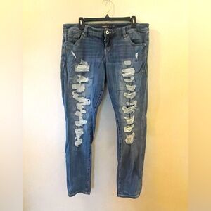 Torrid Premium Denim Boyfriend Distressed Jeans Size 14